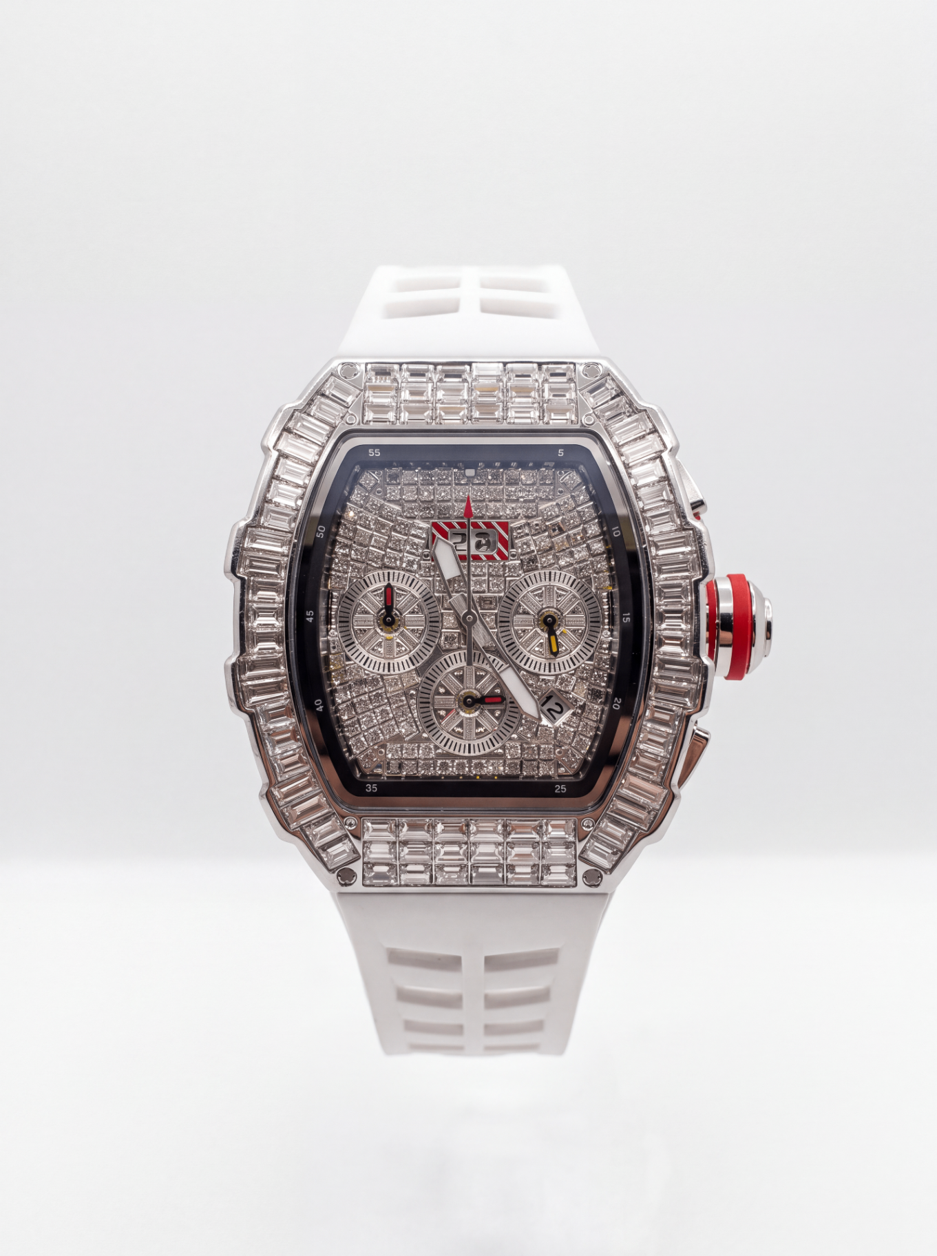 White & Rose Gold 42mm Bussdown Sport Watch product photo