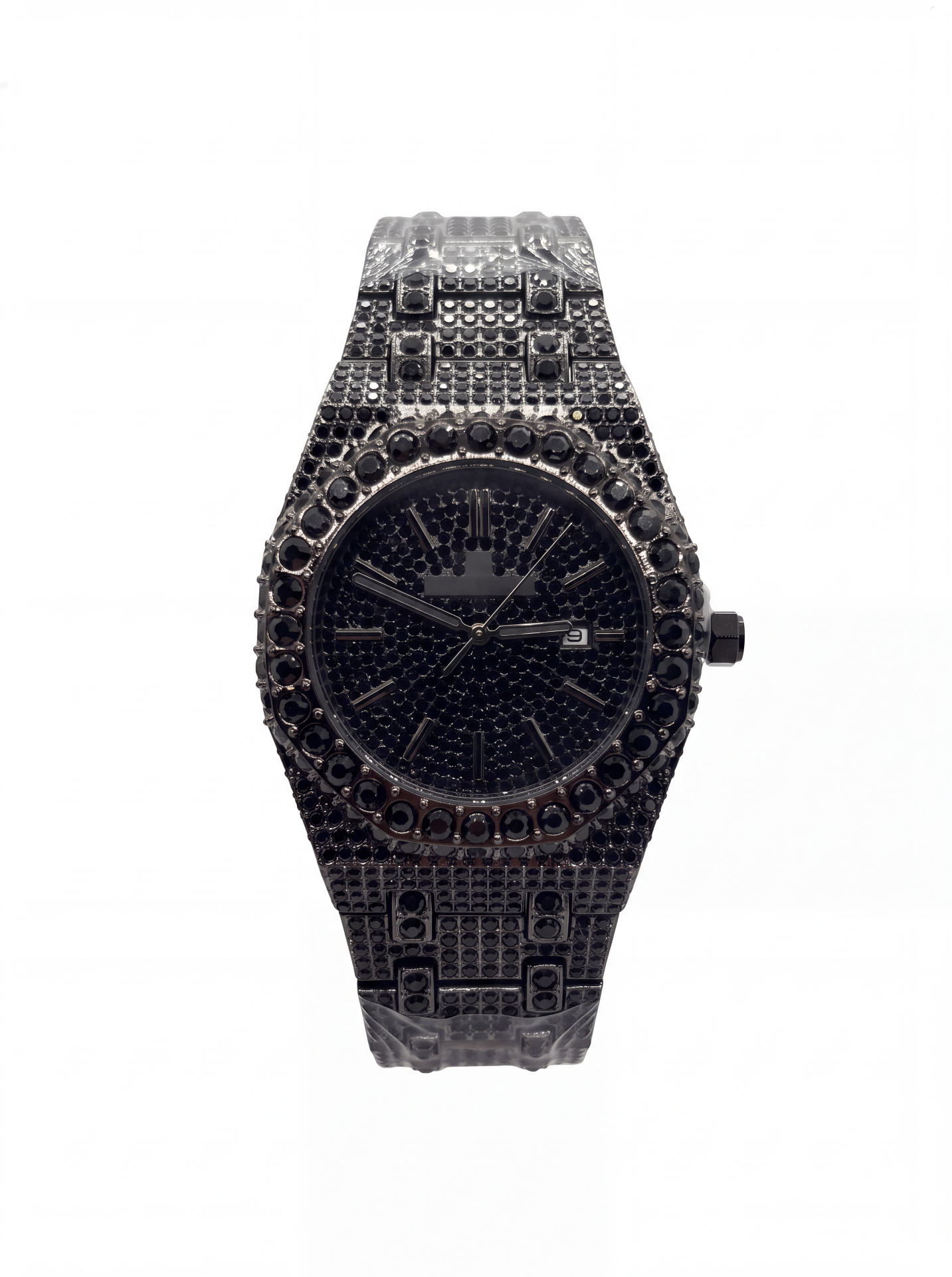 Black & Silver 42mm Dial Bussdown Watch product photo